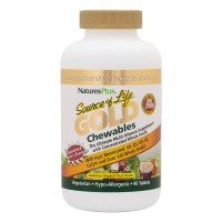 SOURCE OF LIFE GOLD Chewables - Tropical Fruit, 90 Tabs