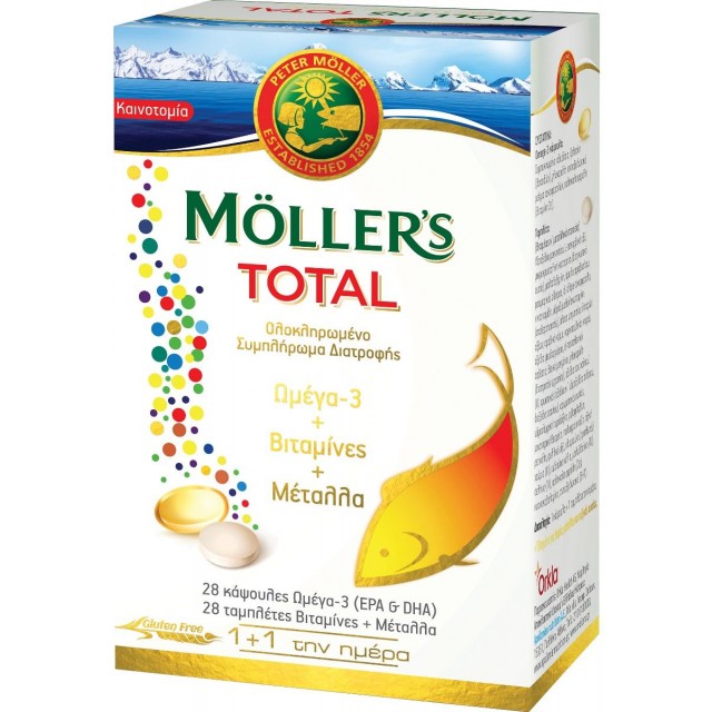 MOLLER'S - Moller's Total, 28 Caps + 28 Tabs
