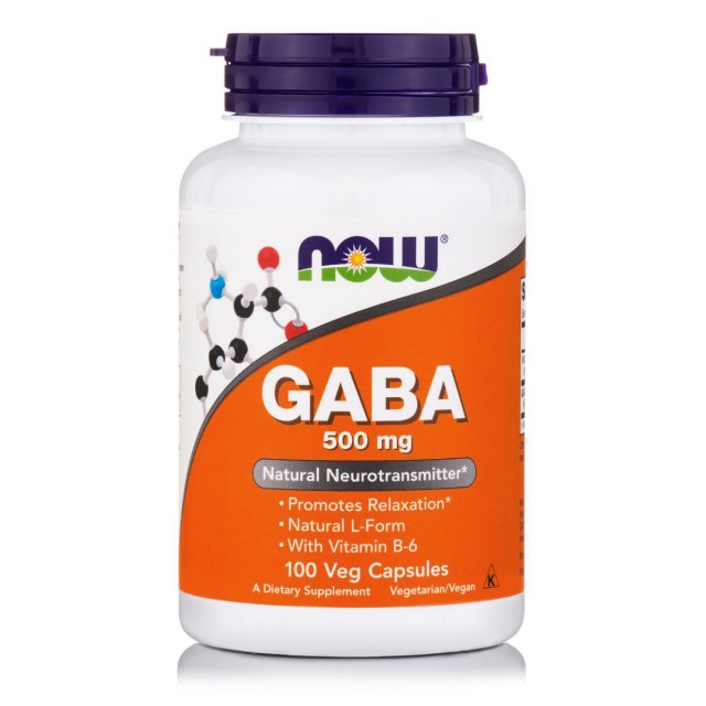 GABA 500mg + B6 2 mg, 100 Caps