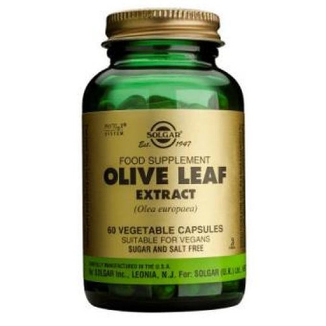 OLIVE LEAF EXTRACT, 60 Vcaps